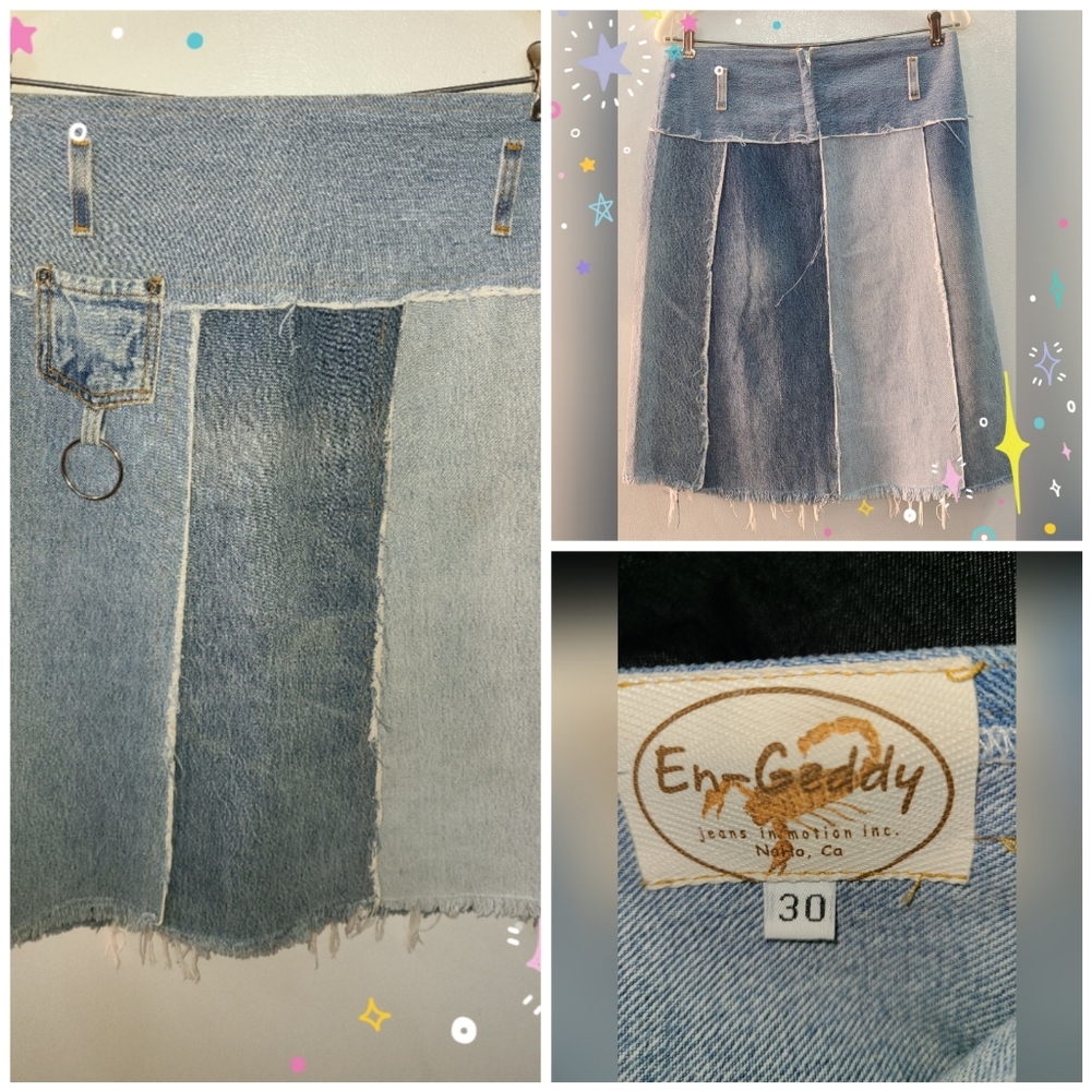 EN-GEDDY JEANS IN MOTION INC. JEANS SKIRT - Picture 4 of 5